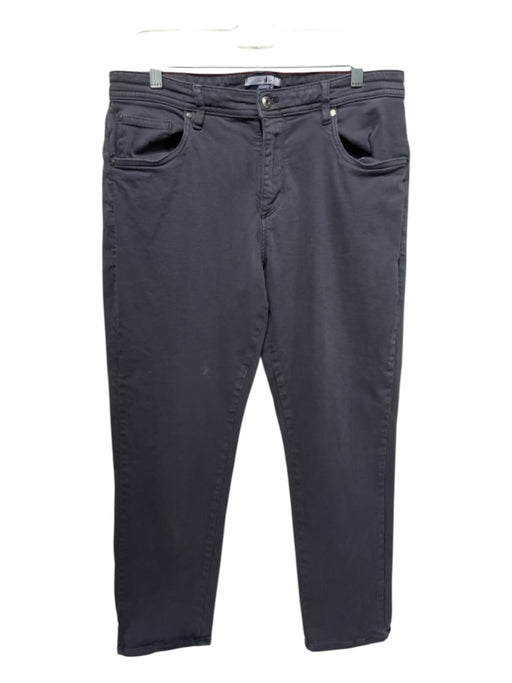 Johnnie O Size 34 Dark Gray Cotton Blend Solid Khaki Men's Pants Dark Gray / 34