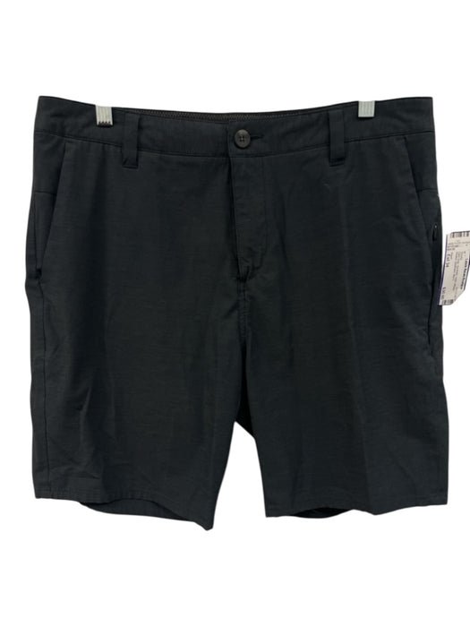 Vuori Size Est 34 Dark Gray Synthetic Solid Athletic Khakis Men's Shorts Dark Gray / Est 34