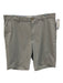 Peter Millar Size 34 Beige Synthetic Solid Athletic Khakis Men's Shorts Beige / 34