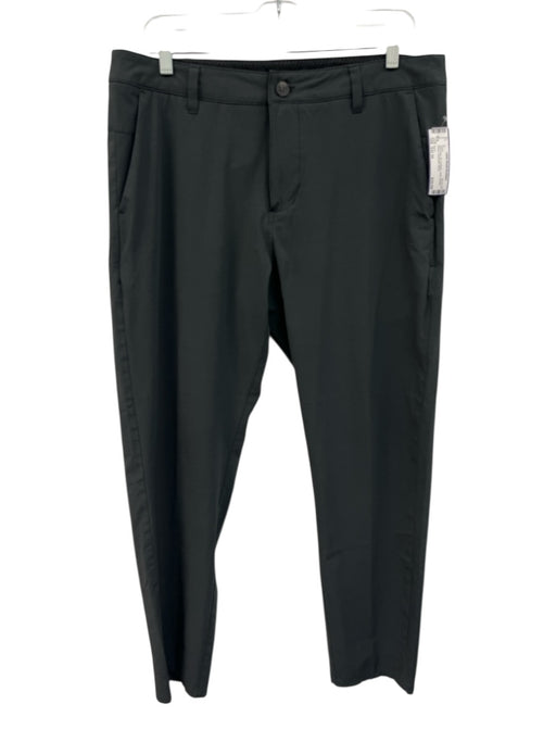 Vuori Size Est 34 Dark Gray Synthetic Solid Athletic Khakis Men's Pants Dark Gray / Est 34
