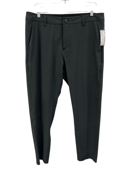 Vuori Size Est 34 Dark Gray Synthetic Solid Athletic Khakis Men's Pants Dark Gray / Est 34