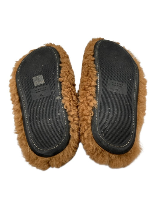 Marni Shoe Size 42 Brown Synthetic Fur Slip On Men's Shoes Brown / 42