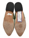 Artemis Shoe Size 39 Green & White Canvas Pointed Toe Slip On Mules Green & White / 39
