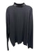 Greyson Size L Black Nylon Solid Quarter Zip Men's Long Sleeve Shirt Black / L