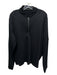 Greyson Size L Black Nylon Solid Quarter Zip Men's Long Sleeve Shirt Black / L