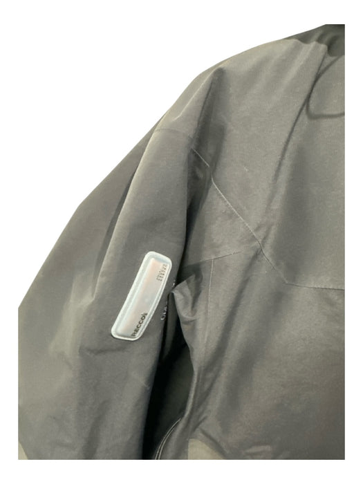 Arcteryx AS IS Size XL Black Synthetic Solid Windbreaker Zip Up Men's Jacket Black / XL