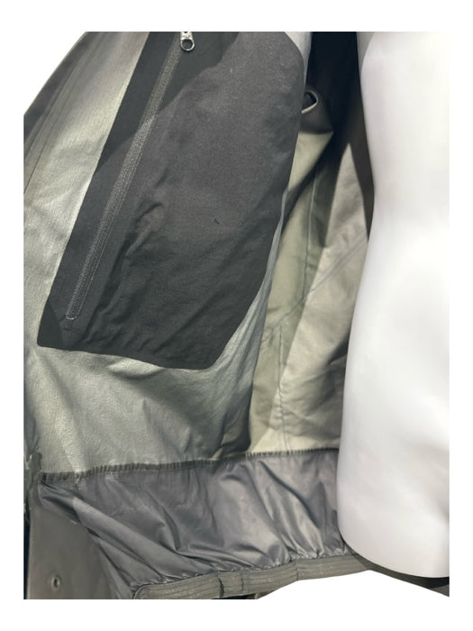 Arcteryx AS IS Size XL Black Synthetic Solid Windbreaker Zip Up Men's Jacket Black / XL