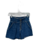Veronica Beard Size 26 Dark Wash Cotton Blend High Waist Button Fly Denim Shorts Dark Wash / 26
