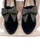 SJP by Sarah Jessica Parker Shoe Size 40 Black & Silver Leather Velvet Booties Black & Silver / 40