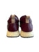 ecco Shoe Size 39 Burgundy Manmade Material Sneaker lace up Zipper Detail Shoes Burgundy / 39