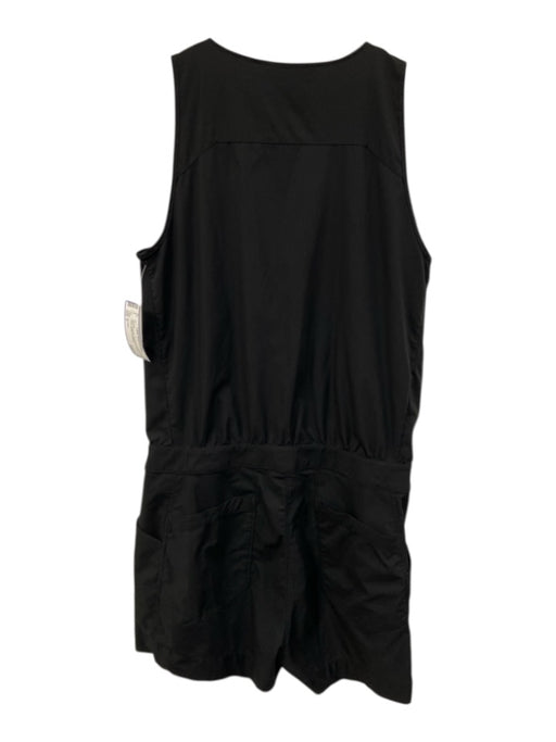Arc'teryx Size 6 Black Polyester Sleeveless Button Front Athletic Romper Black / 6