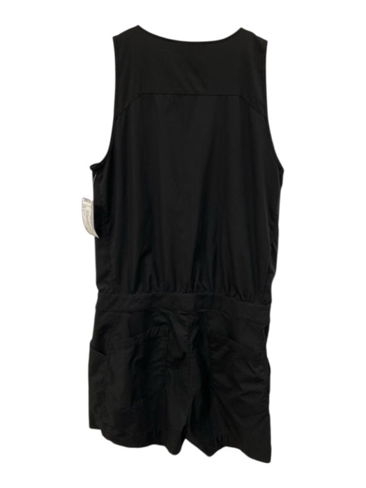 Arc'teryx Size 6 Black Polyester Sleeveless Button Front Athletic Romper Black / 6