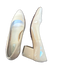 Cole Haan Shoe Size 8.5 nude Patent Leather Almond Toe Block Heel Pumps nude / 8.5