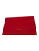 Rebecca Minkoff Red Saffiano Leather Envelope Zipper Detail Clutch Bag Red / Small