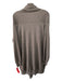 Alberto Biani Size Medium Taupe Gray Merino Wool Long Sleeve Knit Cardigan Taupe Gray / Medium