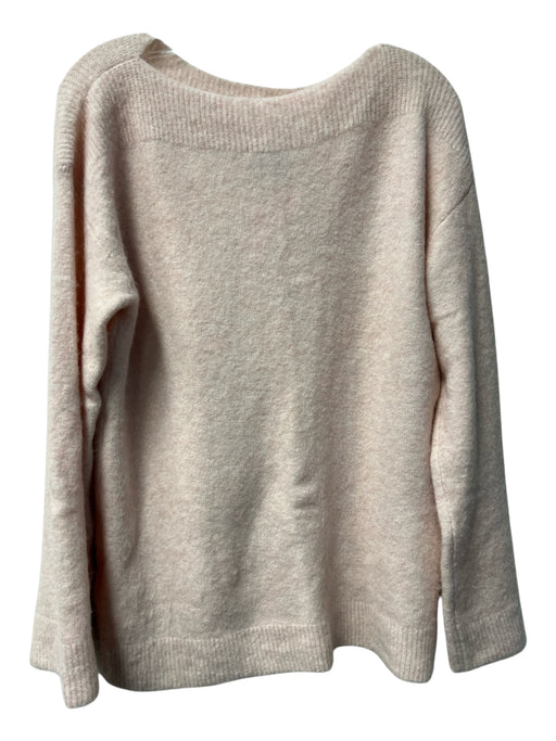 3.1 Phillip Lim Size Small Pink Wool & Alpaca Polyamide Wide Neck Sweater Pink / Small