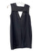 Rag & Bone Size Est. Small Black Triacetate Blend Deep V Sleeveless Dress Black / Est. Small