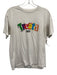 Kith AS IS Size M White & Multi Cotton logo T shirt Crew Men's Short Sleeve White & Multi / M