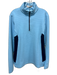 KJUS Size S Light Blue Polyester Long Sleeve 1/2 Zip Athletic Jacket Light Blue / S