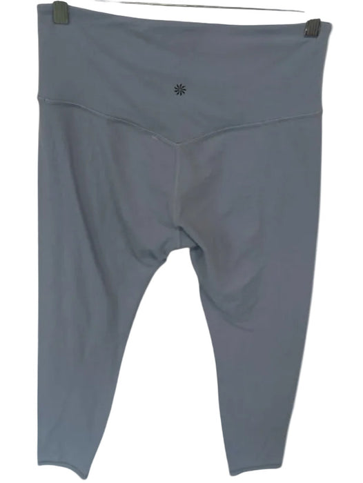 Athleta Size M Blue Nylon High Waist Athletic Leggings Blue / M