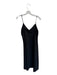 Gianni Bini Size 6 Black Polyester Spaghetti Strap V Neck Midi slip dress Dress Black / 6