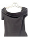 Chiara Boni Size 40 Black Polyamide Blend Off Shoulder Cap Sleeve Dress Black / 40