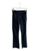 Mother Size 27 Black Cotton High Rise Zip Fly Flare Raw Hem Jeans Black / 27