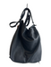 Rebecca Minkoff Black Leather Top Handle Cross Body Strap silver hardware Bag Black / M