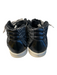 P448 Shoe Size EST 8 Gray & White Manmade Material Tweed Lace Up High Top Shoes Gray & White / EST 8
