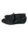 Vince Shoe Size 8.5 Black Leather Suede Loafer Square Toe Flat Shoes Black / 8.5
