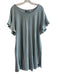 Saturday Sunday Size M Green 100% Cotton Wide Neck Detailed Sleeves baggy Dress Green / M