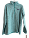 Patagonia Size XL Blue Polyester Long Sleeve Knit 3/4 Zip High Neck Sweater Blue / XL