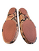 Tory Burch Shoe Size 9 Pink & Black Leather Upper Round Toe Animal Print Shoes Pink & Black / 9