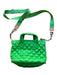 MZ Wallace Green Nylon Quilted Sequins Crossbody Strap Bag Green / S