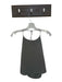 Still Here Size XS Gray Cotton Halter Neck Ribbed Top Gray / XS