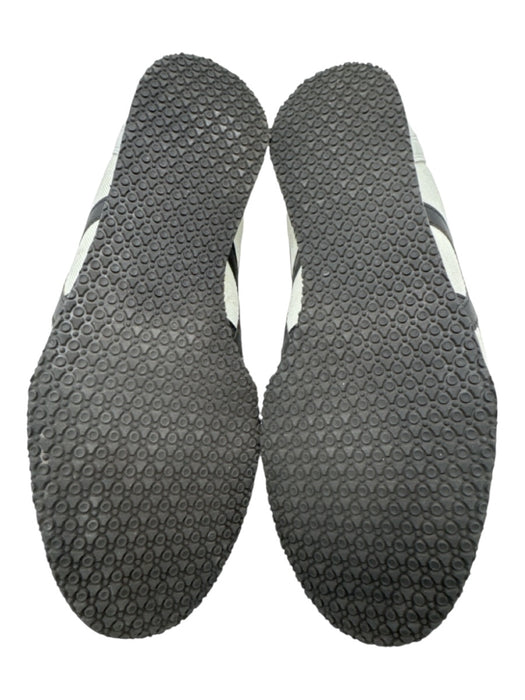 Onitsuka Tiger Shoe Size 9.5 White & Black Synthetic Solid Sneaker Men's Shoes White & Black / 9.5