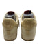 Nike Shoe Size 9 Beige & White Leather Metal Detail mixed laces Low Top Sneakers Beige & White / 9