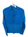 G/Fore Size S Blue Nylon Blend Long Sleeve Quilted Full Zip Athletic Jacket Blue / S