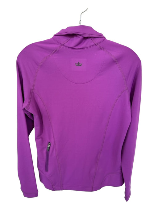 Peter Millar Size XS Purple Polyester Blend Long Sleeve Full ZIp Athletic Jacket Purple / XS