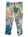 Mother Size 26 Blue, Yellow, Purple Cotton Blend Button Fly Tie Dye Jeans Blue, Yellow, Purple / 26