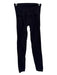 Spanx Size S Black Nylon Blend High Waist Pull On Cropped Stretch Leggings Black / S