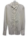 Frame Size L White Cotton Long Sleeve Buttons Blouse Top White / L