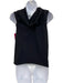 Rohe Size 38 Black Polyamide & Elastane Off Shoulder Asymmetrical Top Black / 38