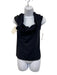 Rohe Size 38 Black Polyamide & Elastane Off Shoulder Asymmetrical Top Black / 38