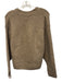 Parker Size S Light Brown Acrylic Blend Long Sleeve Knit Button Up Cardigan Light Brown / S