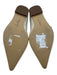 Sam Edelman Shoe Size 8.5 Cream White Patent Leather Pointed Toe Buckles Flats Cream White / 8.5