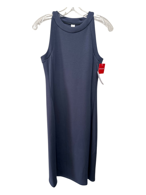 Spanx Size XS Slate Black Modal Blend Sleeveless Paneled high neck Sheath Dress Slate Black / XS
