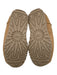Ugg Shoe Size 8 Tan Suede Shearling Lined Rounded Toe Platform Mule Flats Tan / 8