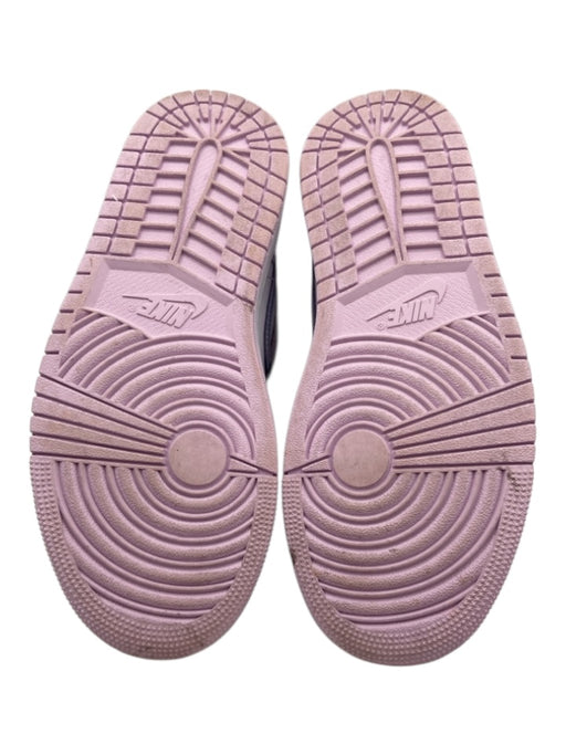 Air Jordan Shoe Size 7.5 Purple & White Leather Colorblock Lace Up Sneakers Purple & White / 7.5