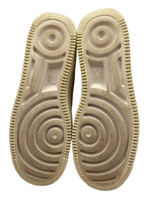 Nike Shoe Size 7.5 Blush Pink & Cream Suede Low Top Lace Up Platform Sneakers Blush Pink & Cream / 7.5